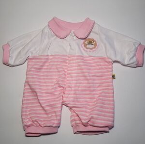 Build A Bear Sleeper Pajamas Pink Striped Thank Heaven For Little Bears Outfit